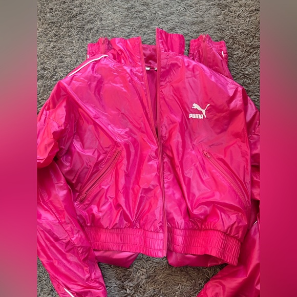 Pink Puma Tracksuit - Picture 1 of 4